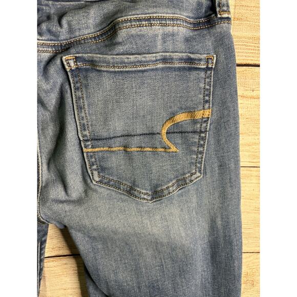 American Eagle, NE(X)T level stretch, Womens, Size US 4,Blue Denim,Jeggings - Picture 4 of 13